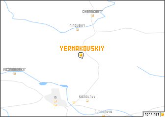 map of Yermakovskiy