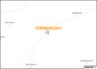 map of Yermakovskiy