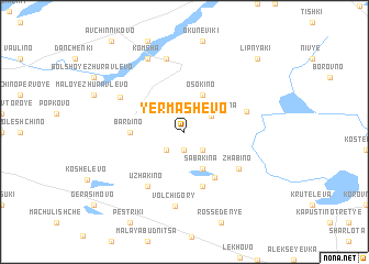 map of Yermashëvo