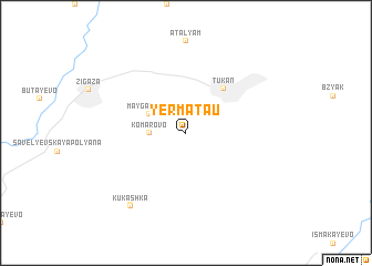 map of Yermatau