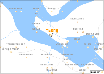 map of Yerma