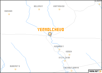 map of Yermolʼchevo