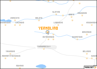 map of Yermolino