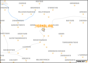 map of Yermolino