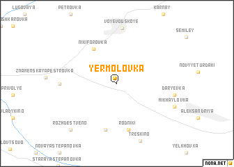 map of Yermolovka