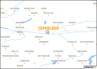 map of Yermolovo