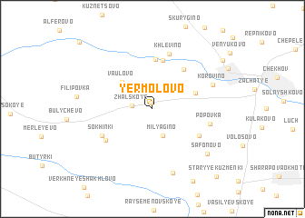 map of Yermolovo