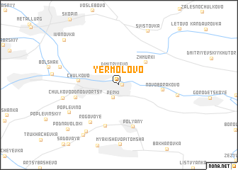 map of Yermolovo