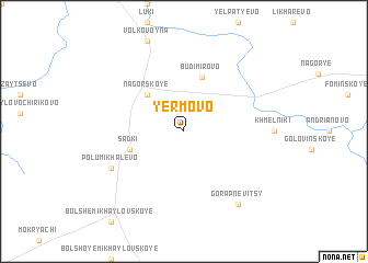 map of Yermovo