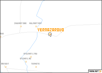 map of Yernazarovo