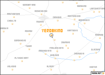 map of Yerobkino