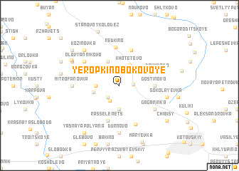 map of Yeropkino-Bokovoye