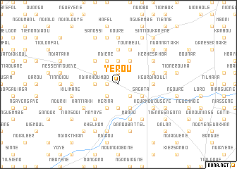 map of Yérou