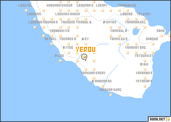 map of Yérou