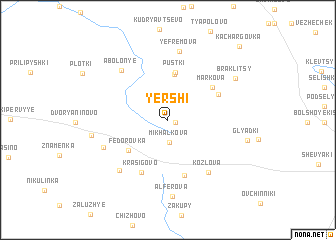 map of Yershi