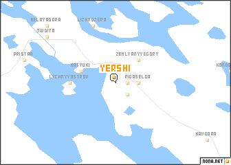 map of Yershi