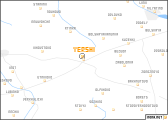 map of Yershi