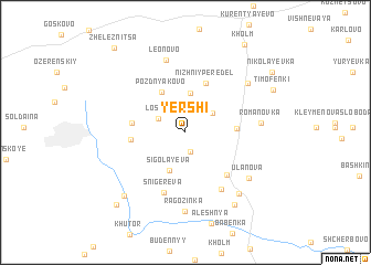 map of Yershi