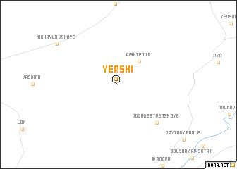 map of Yershi