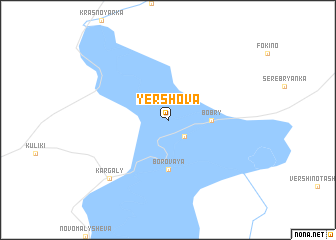 map of Yershova