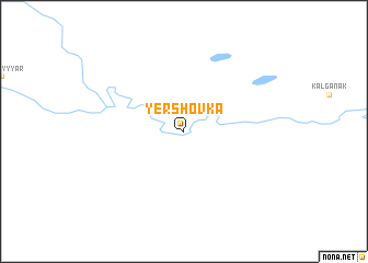 map of Yershovka