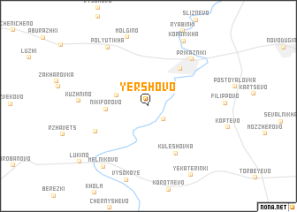 map of Yershovo