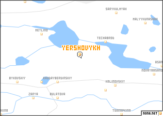 map of Yershovykh