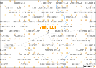 map of Yerville