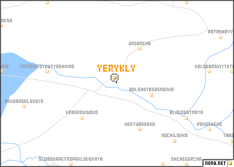 map of Yerykly