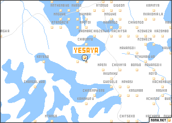 map of Yesaya