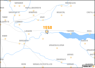 map of Yesa