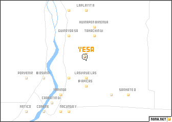 map of Yesa