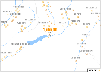 map of Yesera