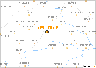 map of Yeşilçayır