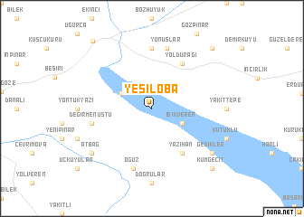 map of Yeşiloba