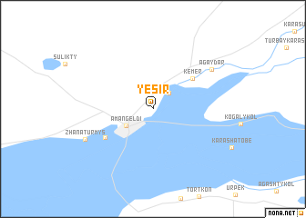 map of Yesir