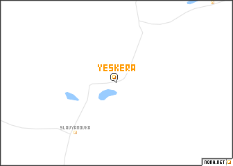 map of Yeskera