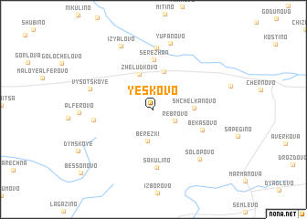 map of Yes\