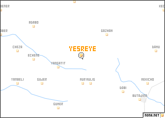 map of Yesreye