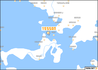 map of Yessan