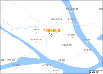 map of Yessawa