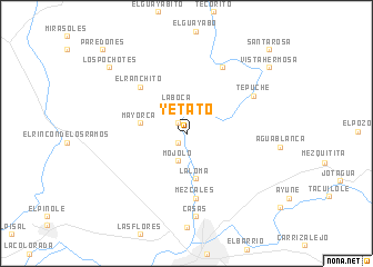 map of Yetato