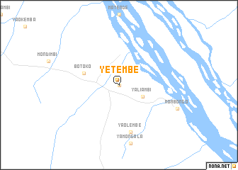 map of Yetembe