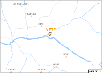 map of Yete