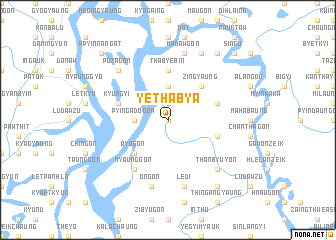 map of Yethabya