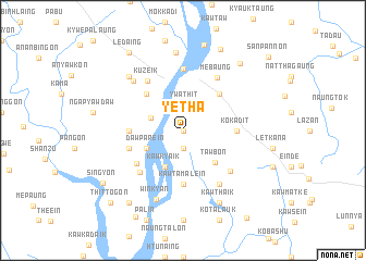 map of Yetha