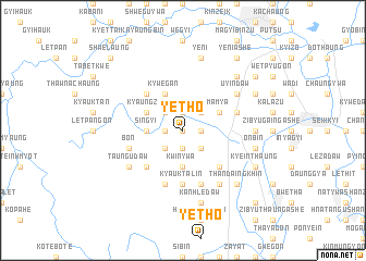 map of Yetho