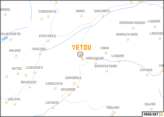 map of Yetou