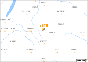 map of Yeto