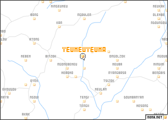 map of Yeumeuyeuma